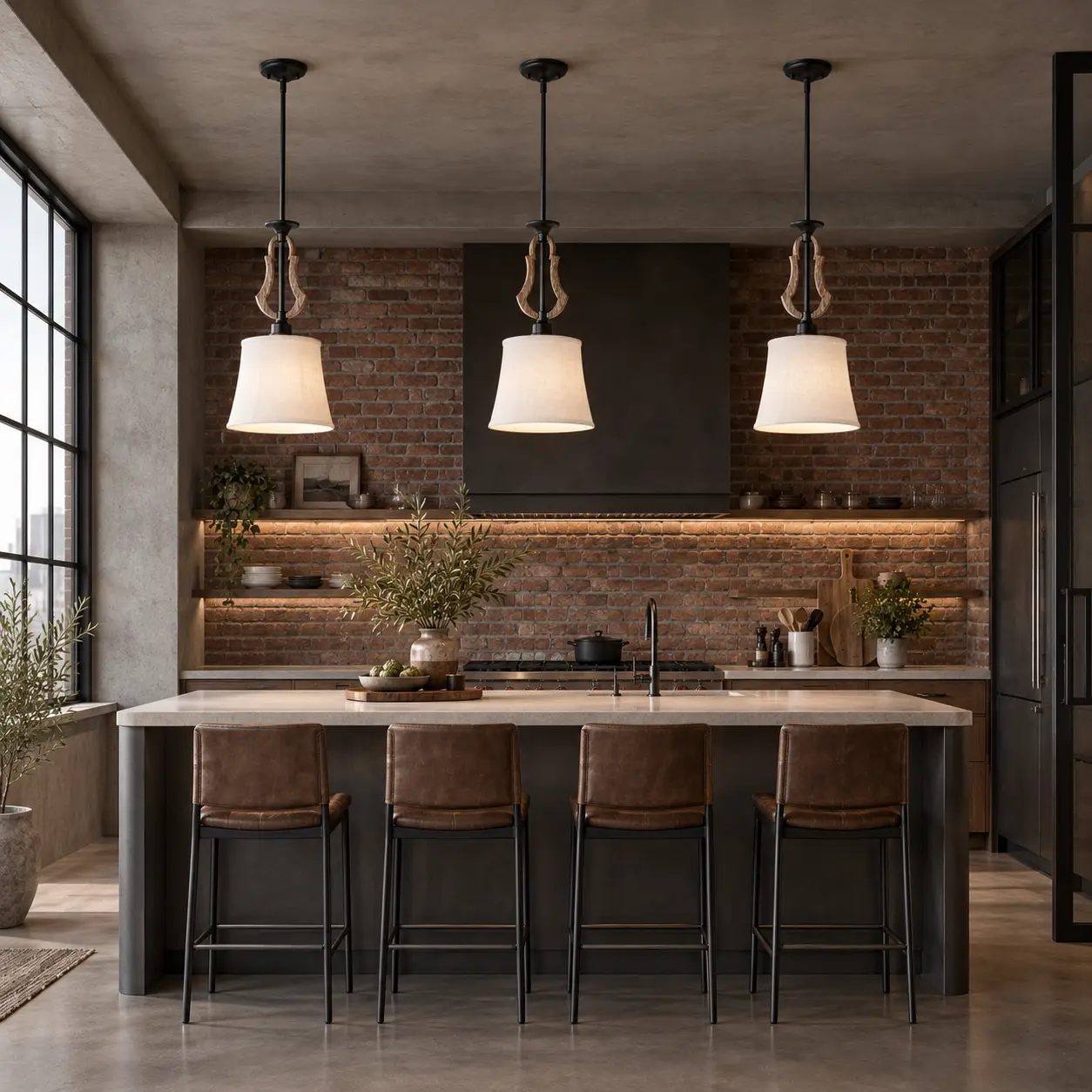 Modern-Rustic-Harmony-1-Light-Pendant-with-Black-Metal-and-Distressed-Wood-Accent-Industrial-Loft-Warm-Minimalism Modern-Rustic-Harmony-1-Light-Pendant-with-Black-Metal-and-Distressed-Wood-Accent-Industrial-Loft-Warm-Minimalism