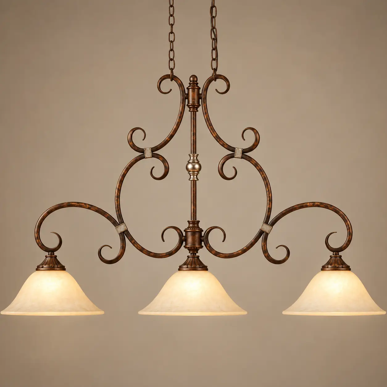 Monaco-3-Light-Hand-Forged-Iron-Scroll-Chandelier-3 Monaco-3-Light-Hand-Forged-Iron-Scroll-Chandelier-3