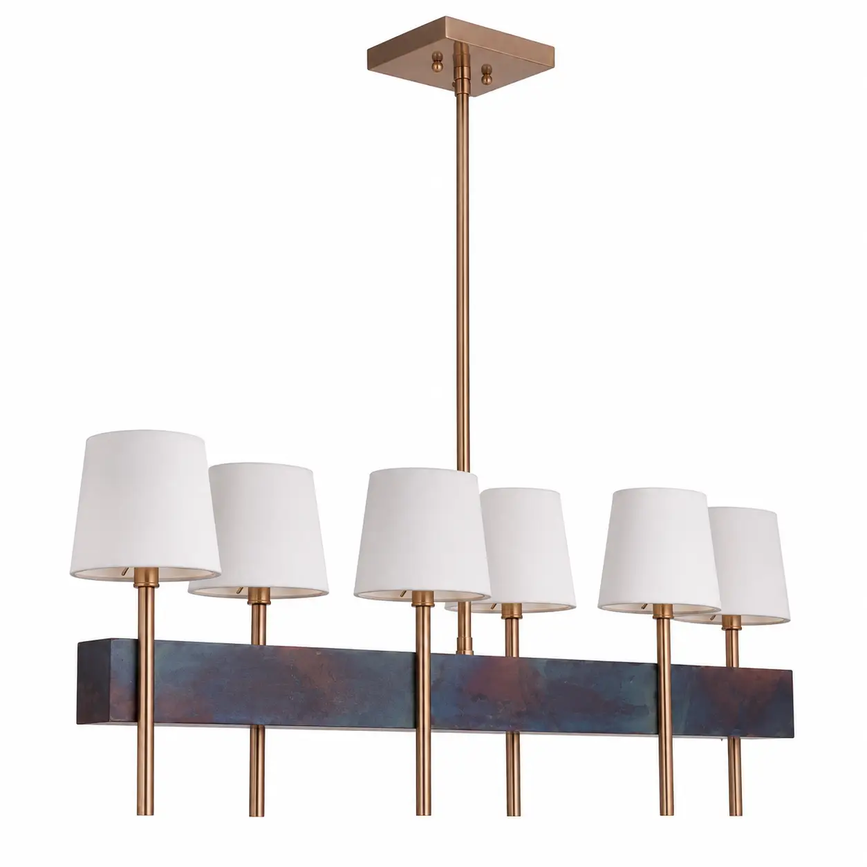 Patina-Grove-Modern-Linear-6-Light-Island-Chandelier-1 Patina-Grove-Modern-Linear-6-Light-Island-Chandelier-1