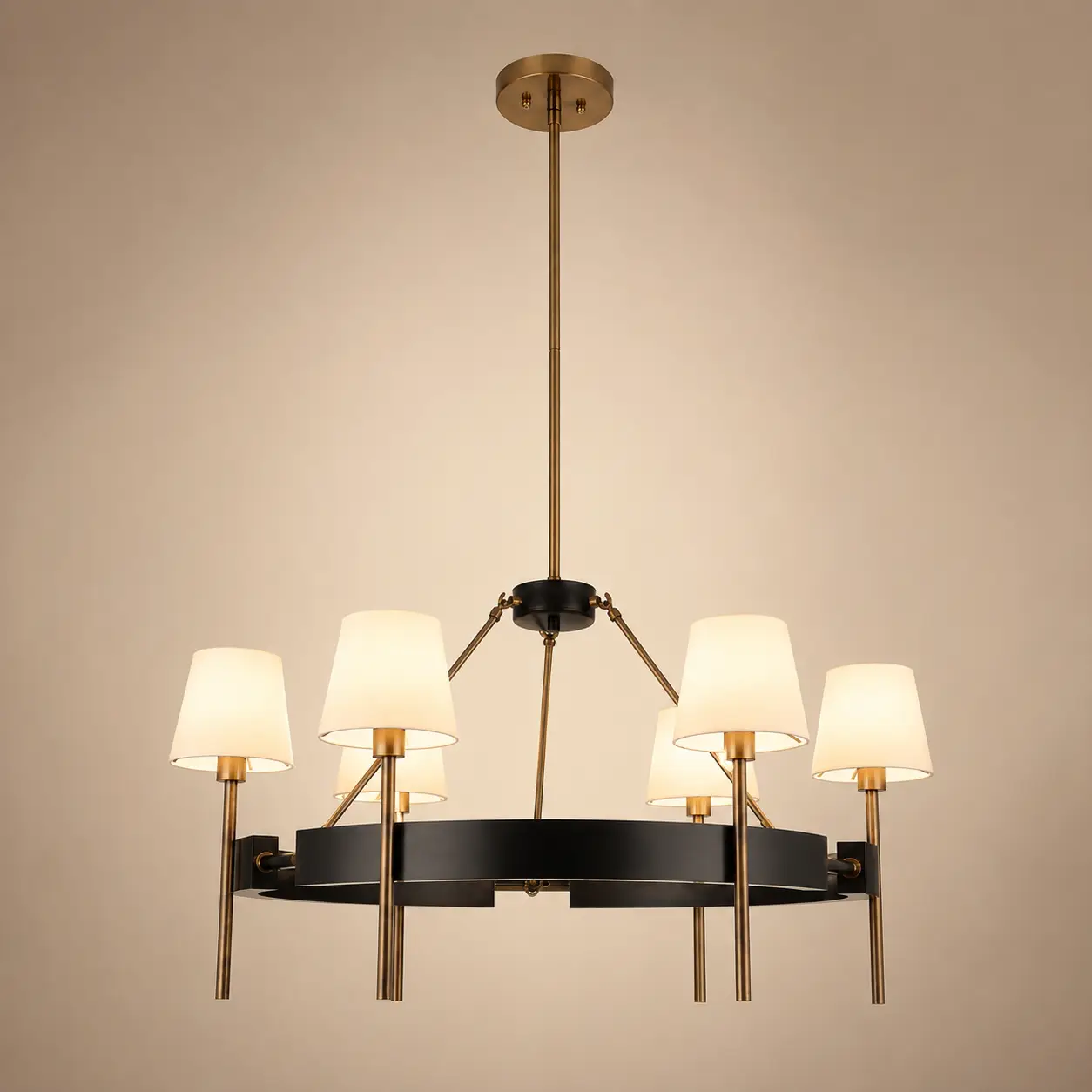 Patina-Halo-Modern-Ring-6-Light-Chandelier-3 Patina-Halo-Modern-Ring-6-Light-Chandelier-3