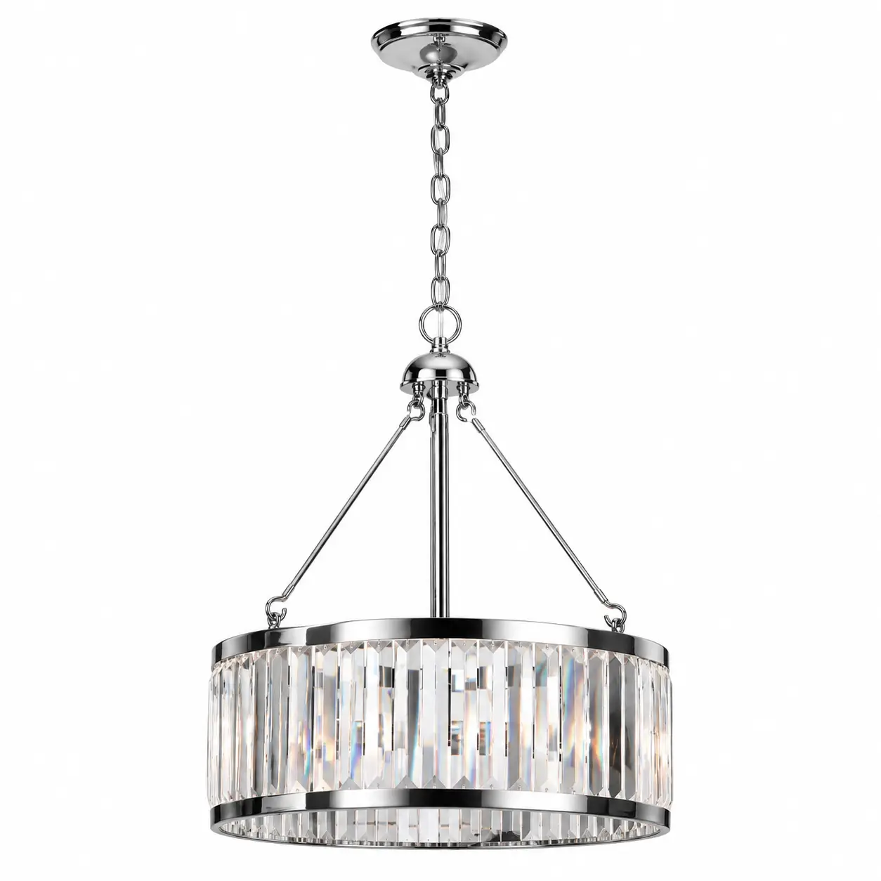 Radiant-Facet-Modern-Glam-3-Light-Drum-Chandelier-1 Radiant-Facet-Modern-Glam-3-Light-Drum-Chandelier-1