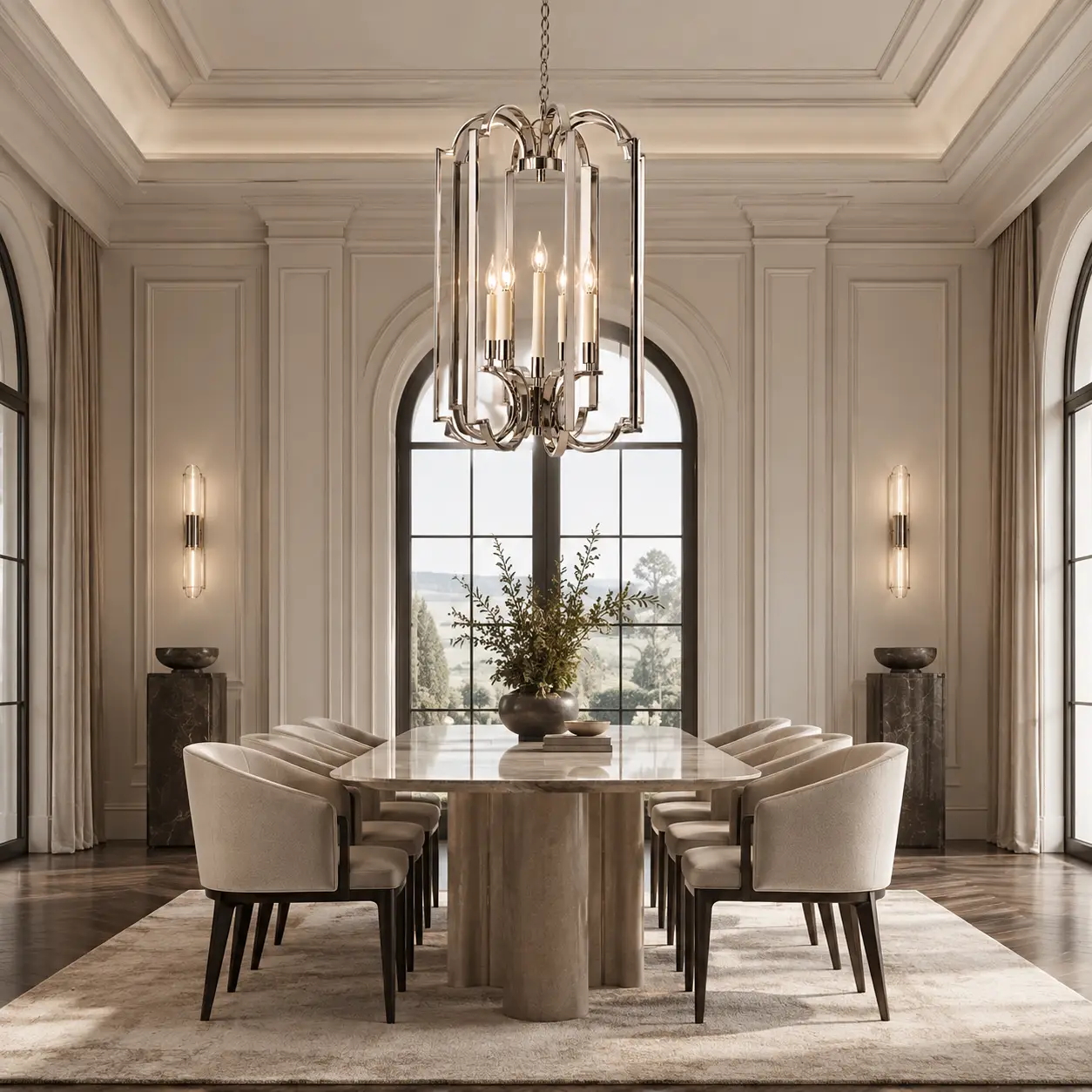 Contemporary Neoclassical / Modern Regency