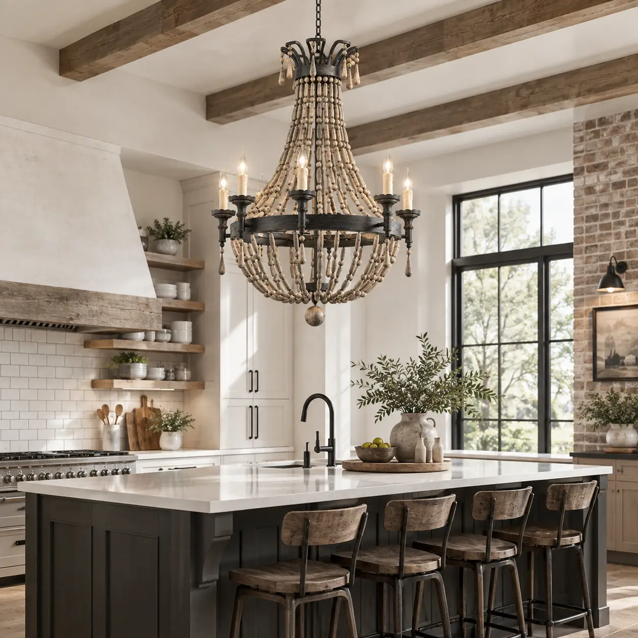 Rustic-Haven-8-Light-Beaded-Chandelier-Modern-Farmhouse-Urban-Loft-Country-Estate Rustic-Haven-8-Light-Beaded-Chandelier-Modern-Farmhouse-Urban-Loft-Country-Estate