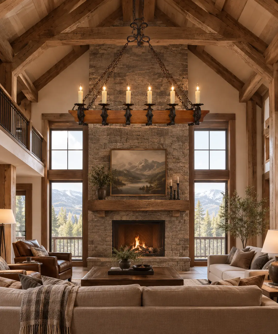 Rustic-Hearth-Forged-Iron-Wood-8-Light-Chandelier-Modern-Farmhouse-Alpine-Lodge Rustic-Hearth-Forged-Iron-Wood-8-Light-Chandelier-Modern-Farmhouse-Alpine-Lodge