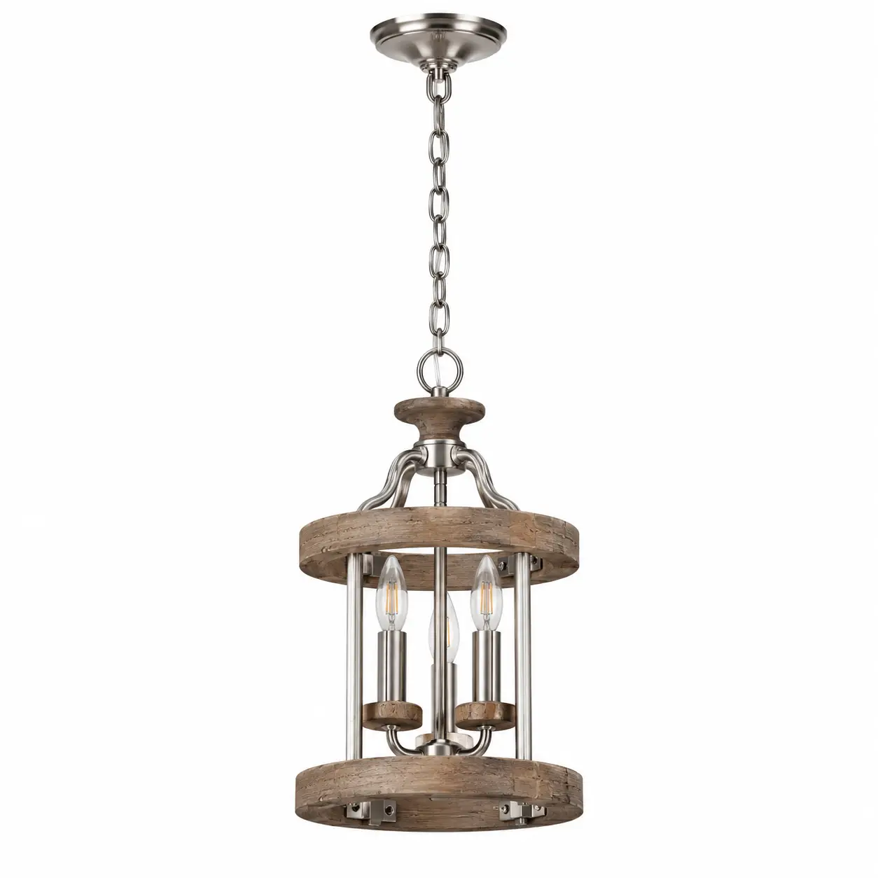Rustic-Industrial-3-Light-Pendant-Chandelier-in-Brushed-Nickel-and-Weathered-Wood-Finish-1 Rustic-Industrial-3-Light-Pendant-Chandelier-in-Brushed-Nickel-and-Weathered-Wood-Finish-1