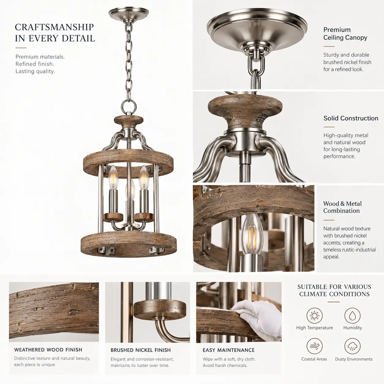 Rustic-Industrial-3-Light-Pendant-Chandelier-in-Brushed-Nickel-and-Weathered-Wood-Finish-2 Rustic-Industrial-3-Light-Pendant-Chandelier-in-Brushed-Nickel-and-Weathered-Wood-Finish-2
