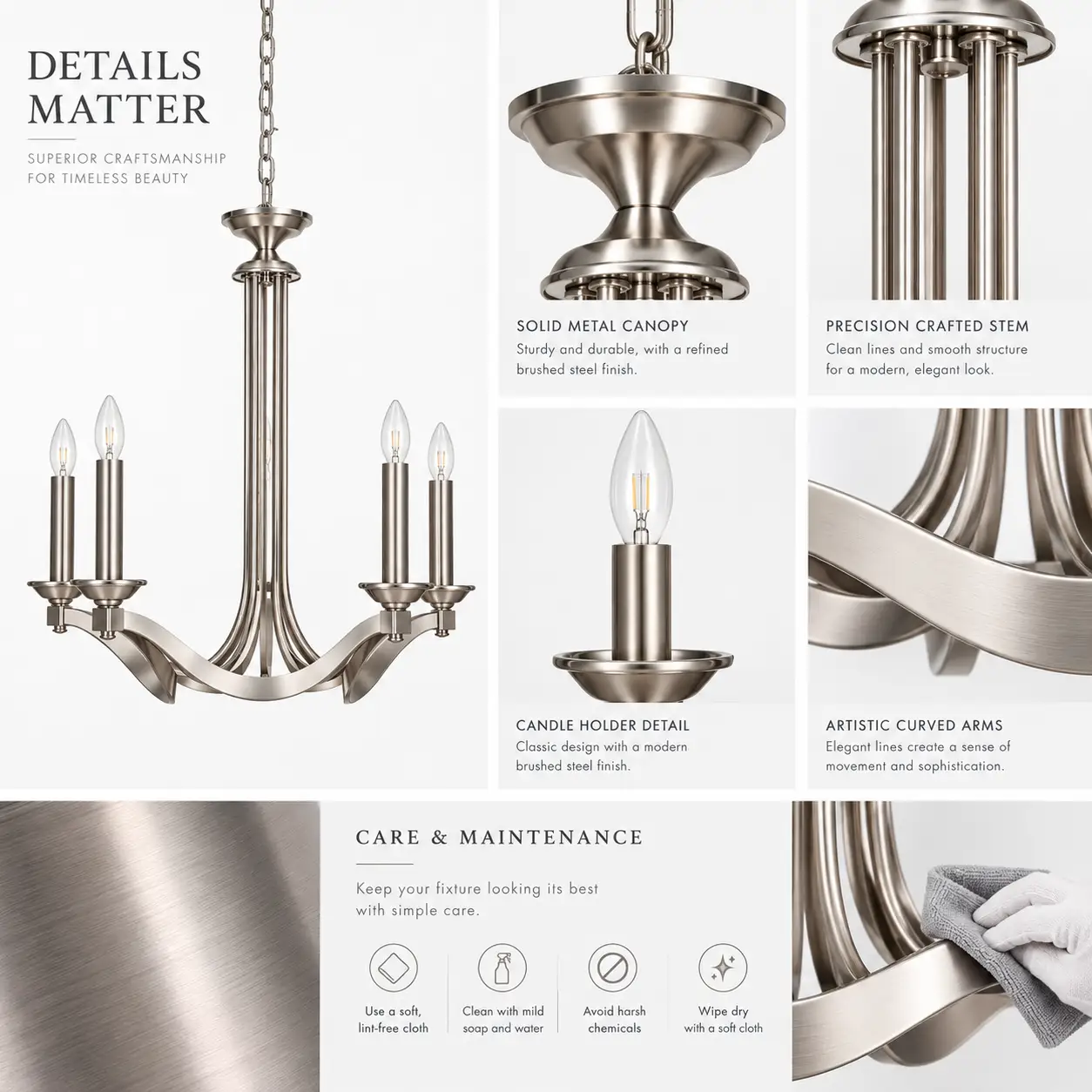 Streamline-Moderne-5-Light-Brushed-Steel-Chandelier-2 Streamline-Moderne-5-Light-Brushed-Steel-Chandelier-2