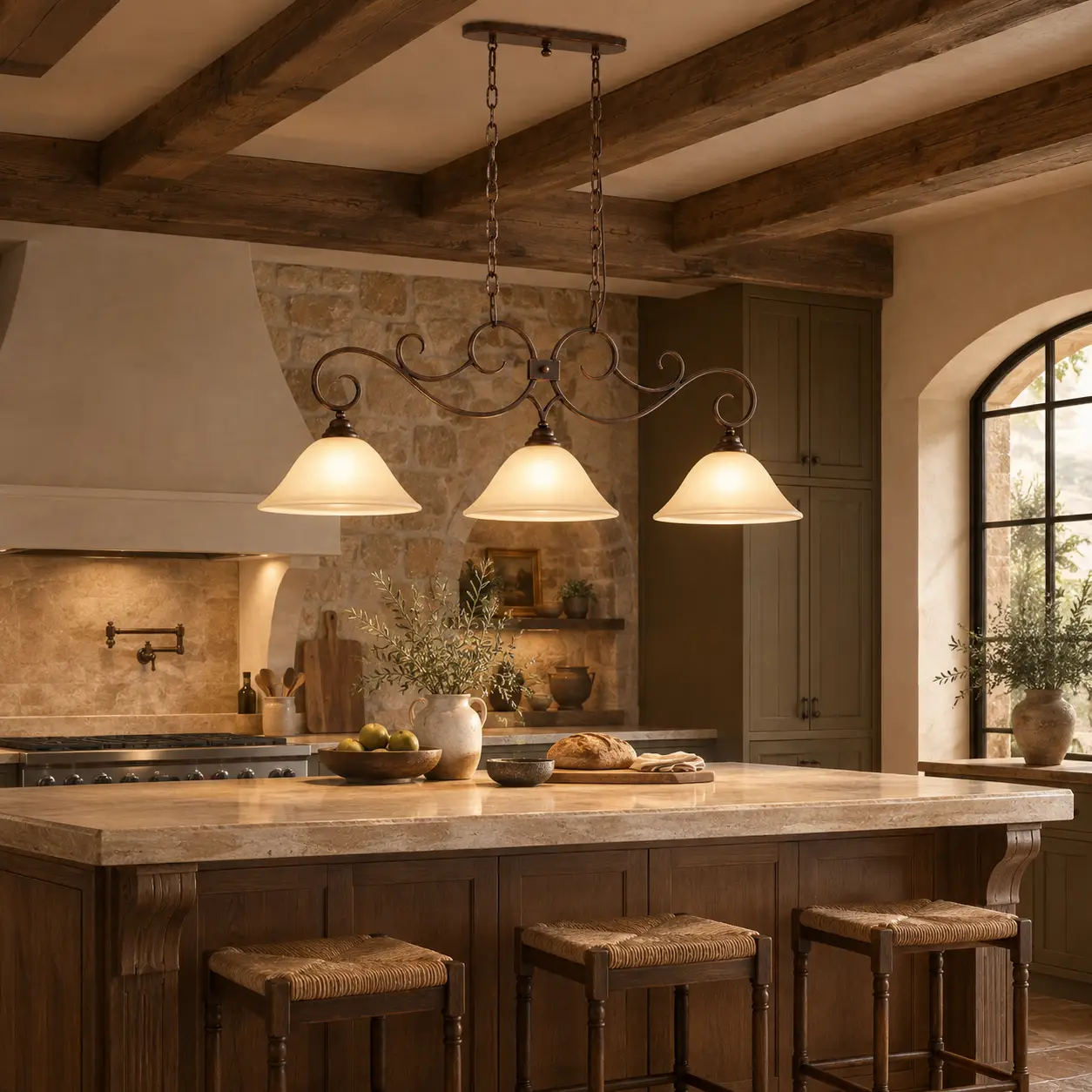 Tuscan-Hearth-3-Light-Island-Pendant-Rustic-Luxury-Mediterranean-Villa-Kitchen-Islands Tuscan-Hearth-3-Light-Island-Pendant-Rustic-Luxury-Mediterranean-Villa-Kitchen-Islands