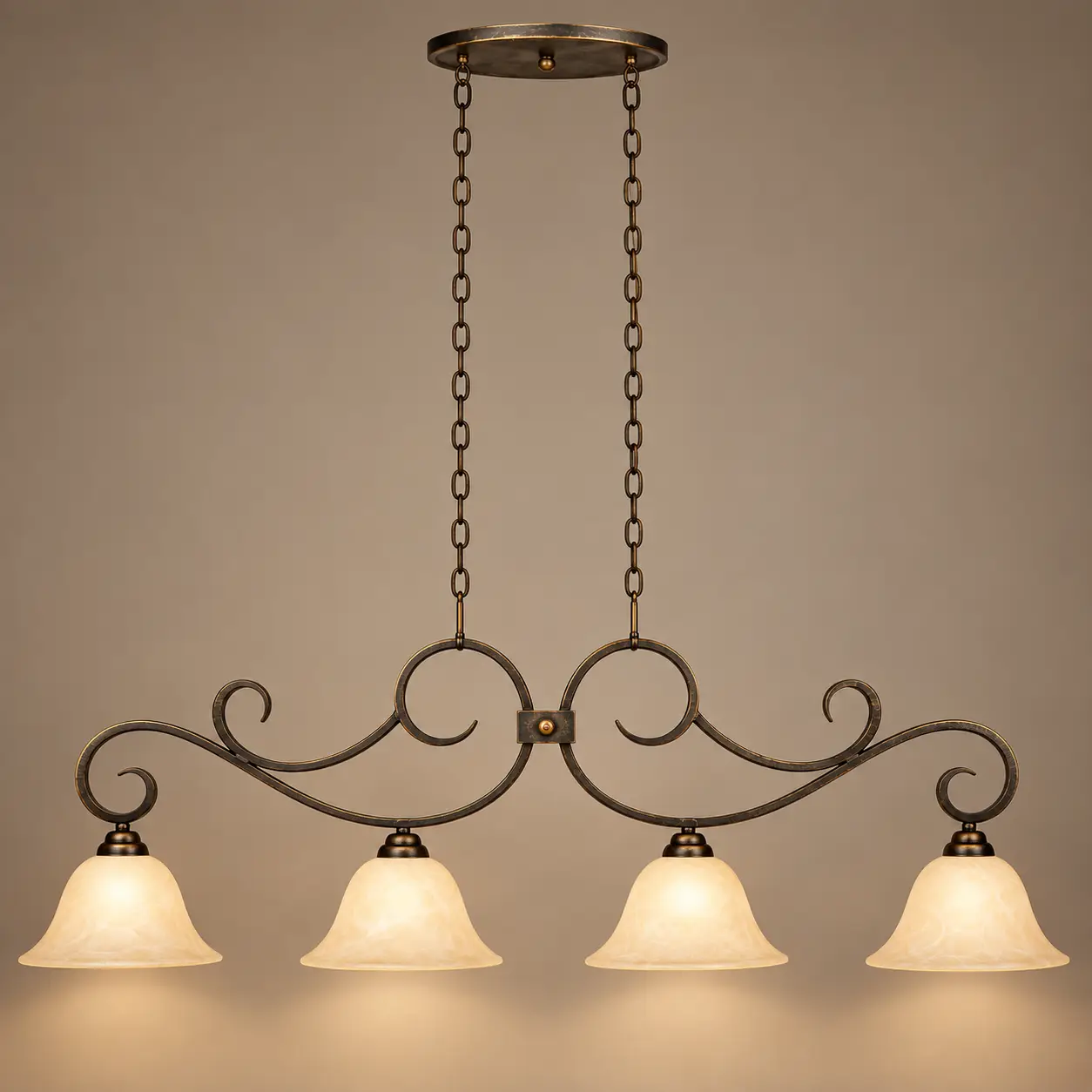 Tuscan-Horizon-4-Light-Linear-Island-Pendant-3 Tuscan-Horizon-4-Light-Linear-Island-Pendant-3