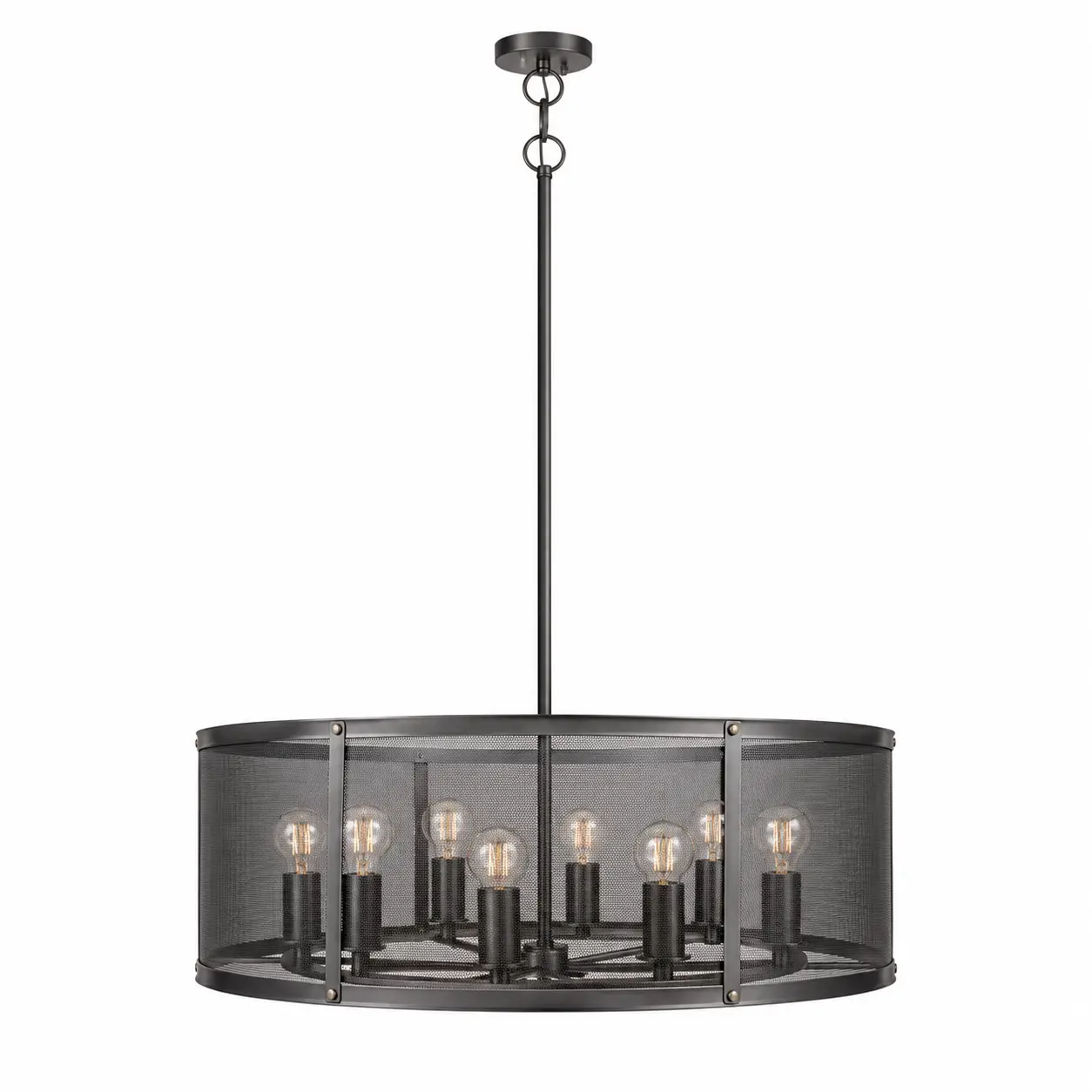 Urban-Loft-8-Light-Mesh-Drum-Pendant-1 Urban-Loft-8-Light-Mesh-Drum-Pendant-1