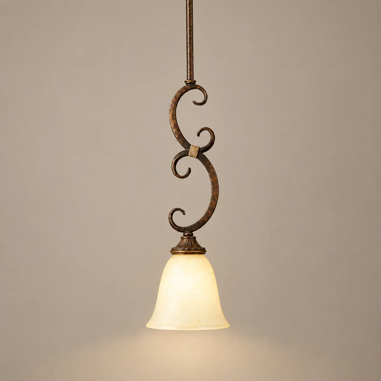 Valencia-1-Light-Hand-Forged-Iron-Scroll-Pendant-Light-3 Valencia-1-Light-Hand-Forged-Iron-Scroll-Pendant-Light-3