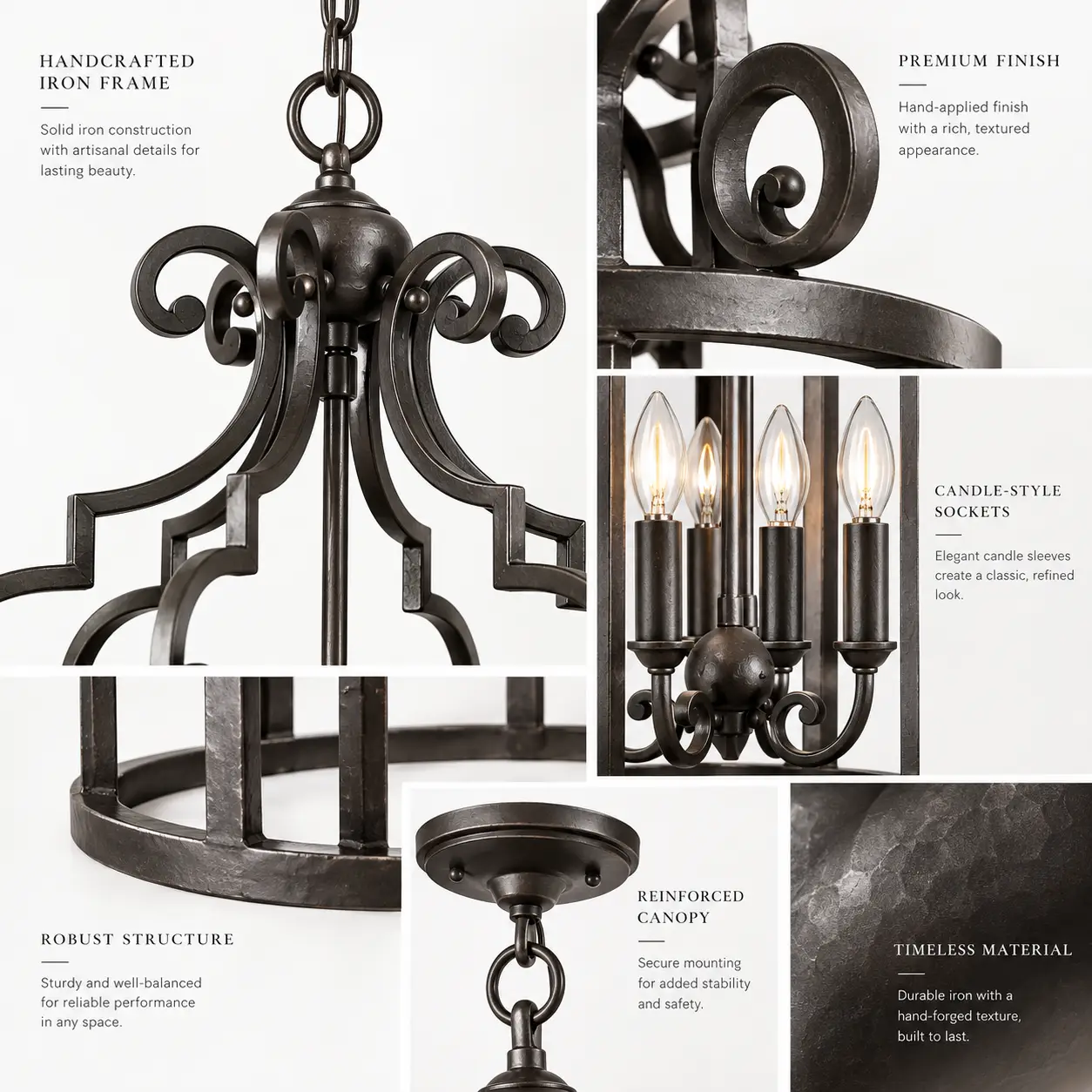 Valencia-4-Light-Handcrafted-Iron-Cage-Chandelier-2 Valencia-4-Light-Handcrafted-Iron-Cage-Chandelier-2
