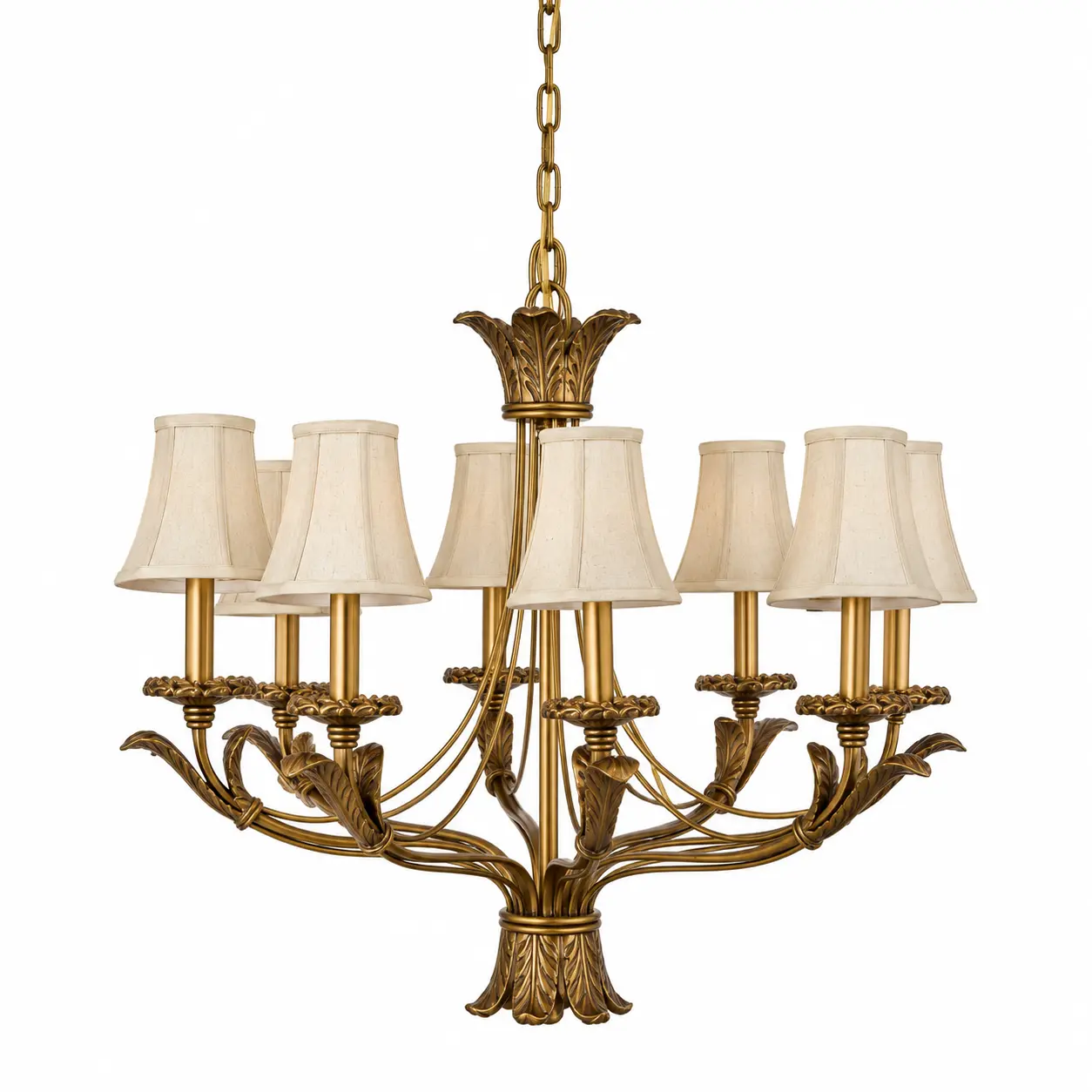 Valencia-8-Light-Handcrafted-Metal-Chandelier-in-Antique-Gold-Leaf-Finish-1 Valencia-8-Light-Handcrafted-Metal-Chandelier-in-Antique-Gold-Leaf-Finish-1