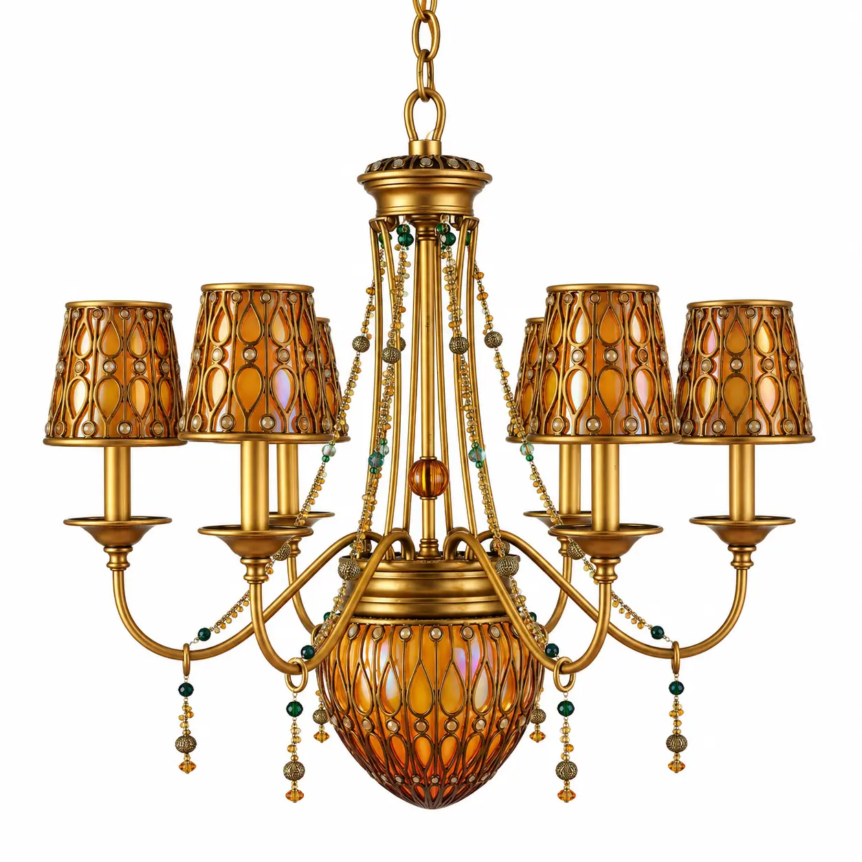 Verdant-Opulence-7-Light-Grand-Chandelier- Verdant-Opulence-7-Light-Grand-Chandelier-