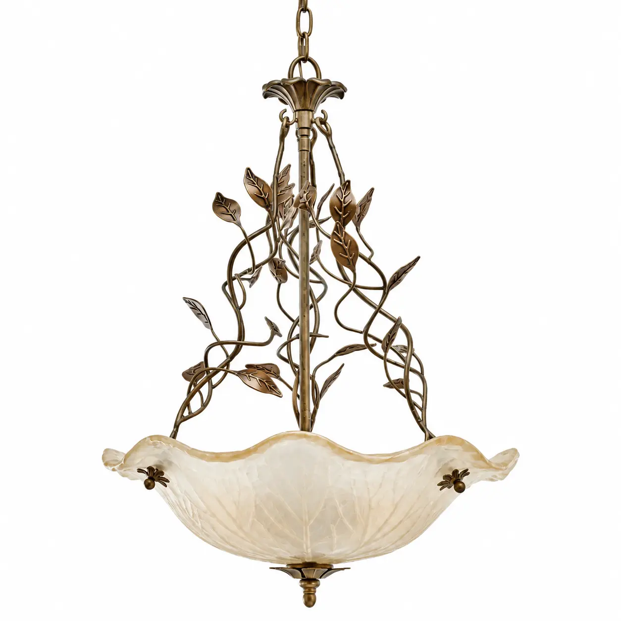 Vineyard-Cascade-Artisan-3-Light-Bowl-Chandelier-1 Vineyard-Cascade-Artisan-3-Light-Bowl-Chandelier-1