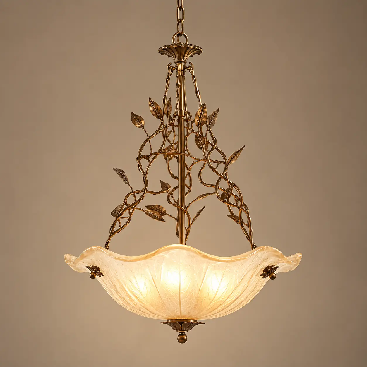 Vineyard-Cascade-Artisan-3-Light-Bowl-Chandelier-3 Vineyard-Cascade-Artisan-3-Light-Bowl-Chandelier-3