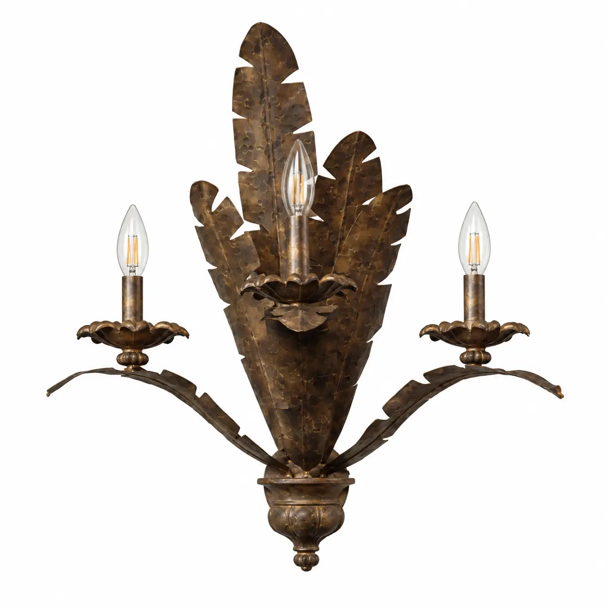 3-Light-Handcrafted-Metal-Pendant-in-Tuscano-Finish-1 3-Light-Handcrafted-Metal-Pendant-in-Tuscano-Finish-1