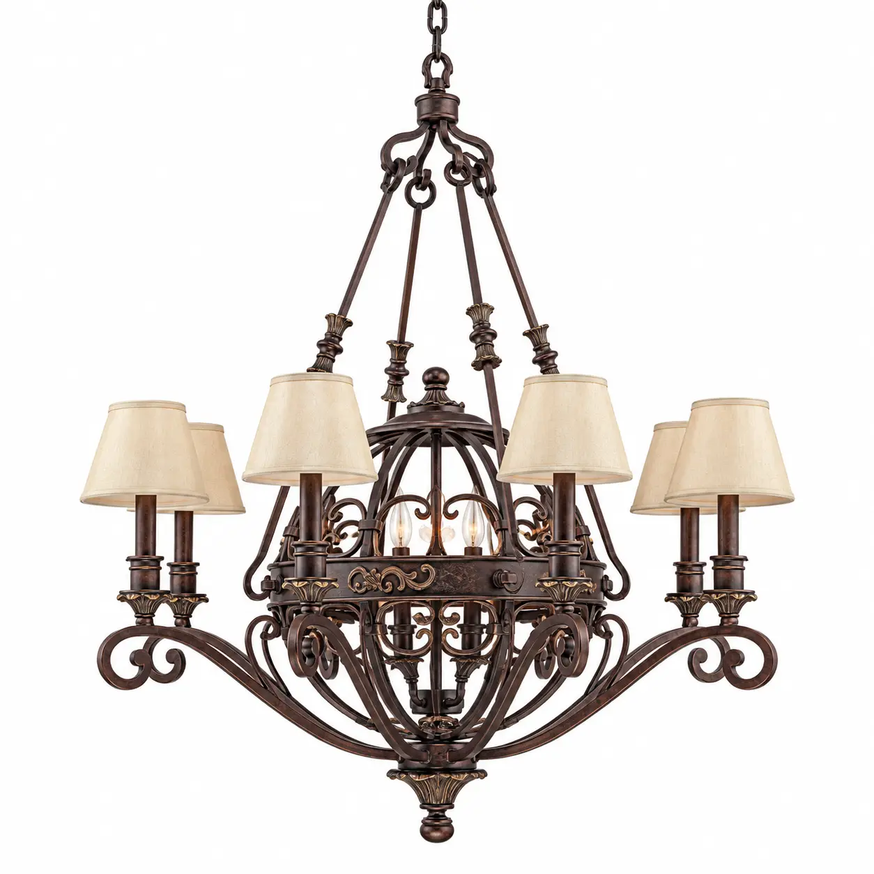 Artisan-Grandeur-Wrought-Iron-12-Light-Chandelier-1 Artisan-Grandeur-Wrought-Iron-12-Light-Chandelier-1