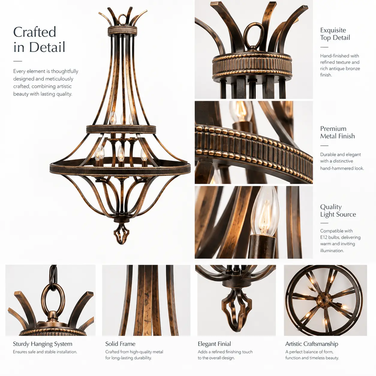 Artisans-Apex-9-Light-Two-Tiered-Grand-Pendant-2 Artisans-Apex-9-Light-Two-Tiered-Grand-Pendant-2