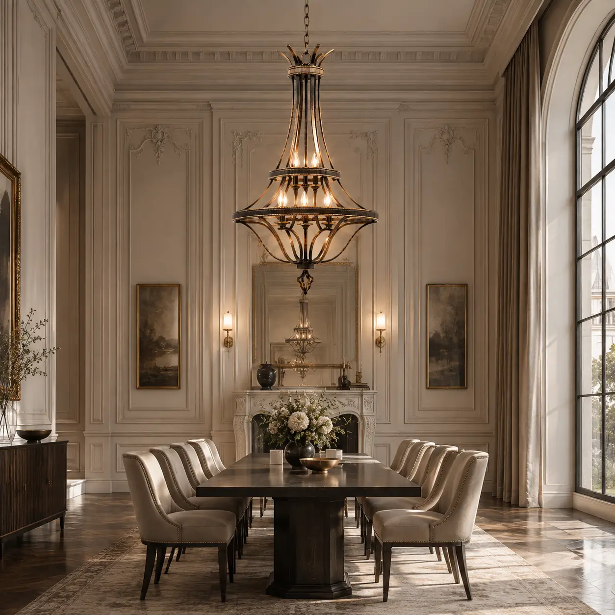 Artisans-Apex-9-Light-Two-Tiered-Grand-Pendant-Neoclassical-French-Chic-Interiors Artisans-Apex-9-Light-Two-Tiered-Grand-Pendant-Neoclassical-French-Chic-Interiors