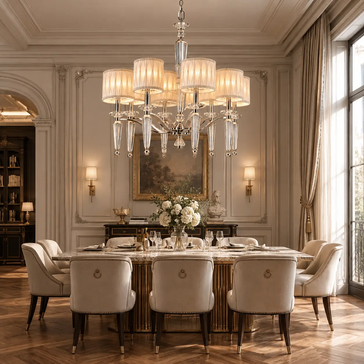Aurora-8-Light-Bespoke-Chandelier-Neoclassic-French-Luxury-Dining-Room Aurora-8-Light-Bespoke-Chandelier-Neoclassic-French-Luxury-Dining-Room