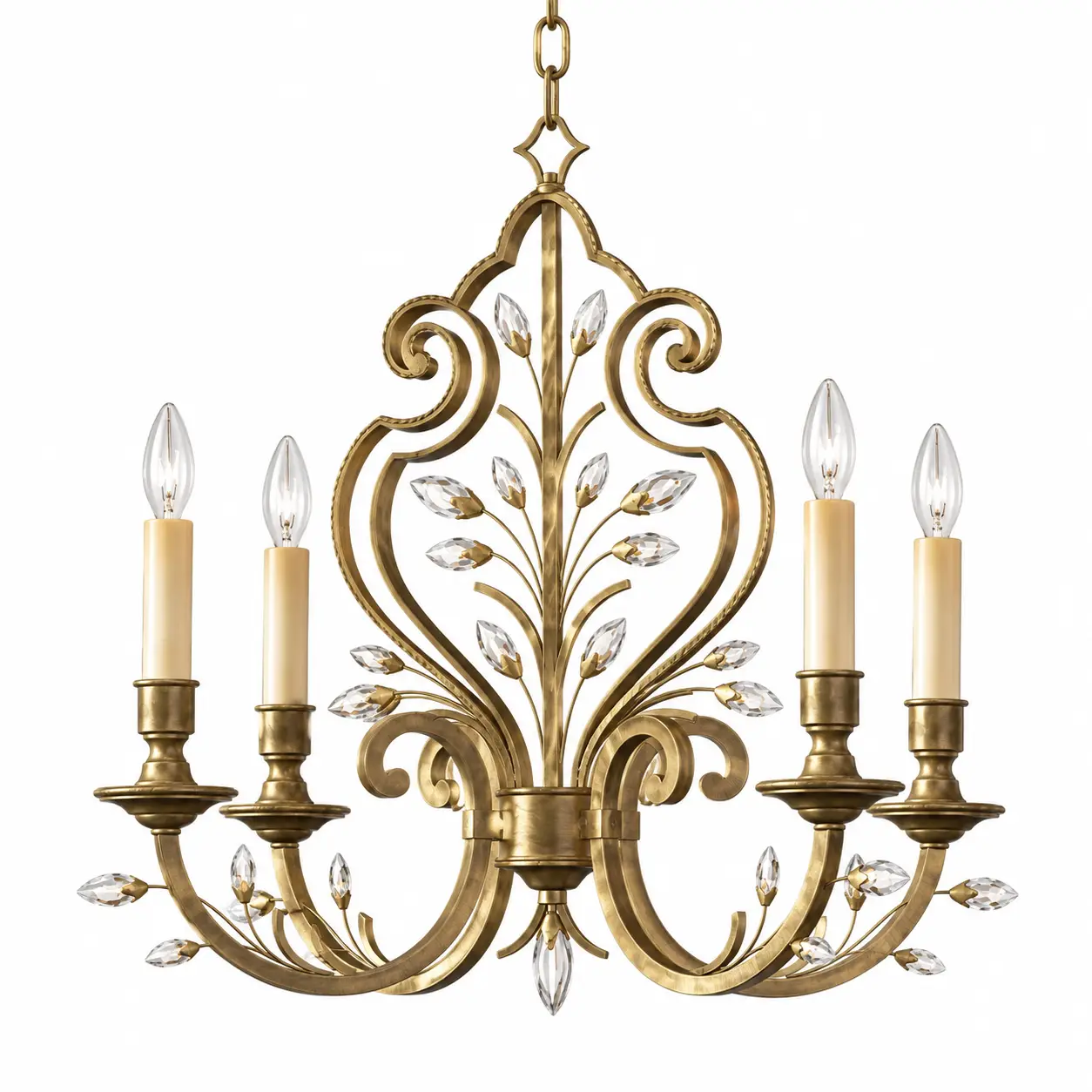 Botanica-Lumina-4-Light-Bespoke-Chandelier-1 Botanica-Lumina-4-Light-Bespoke-Chandelier-1