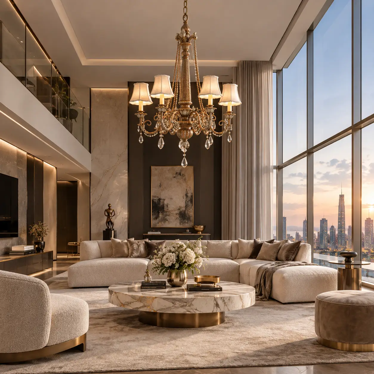 Chateau-Bloom-6-Light-Chandelier-MODERN-LUXURY-PENTHOUSE-LIVING-SPACE Chateau-Bloom-6-Light-Chandelier-MODERN-LUXURY-PENTHOUSE-LIVING-SPACE