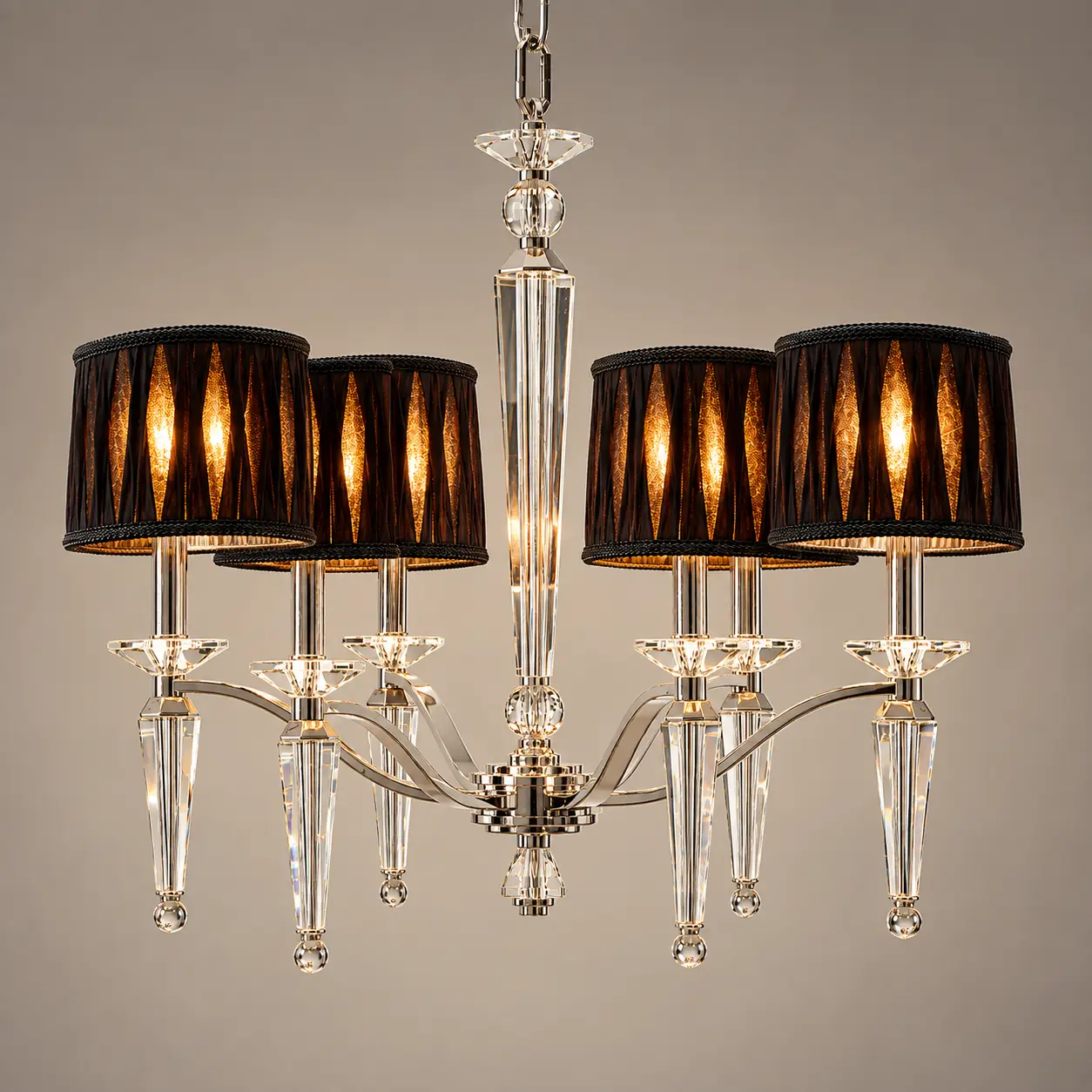 Cosmopolitan-Grandeur-6-Light-Crystal-Pleated-Silk-Pendant-3 Cosmopolitan-Grandeur-6-Light-Crystal-Pleated-Silk-Pendant-3