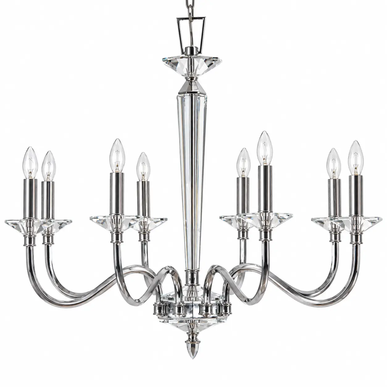 Crystal-Radiance-Modern-Classic-8-Light-Chandelier-1 Crystal-Radiance-Modern-Classic-8-Light-Chandelier-1