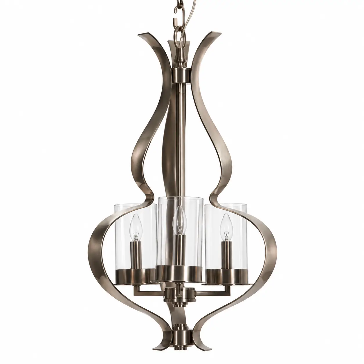 Curvaceous-Modern-Foyer-3-Light-Pendant-1 Curvaceous-Modern-Foyer-3-Light-Pendant-1