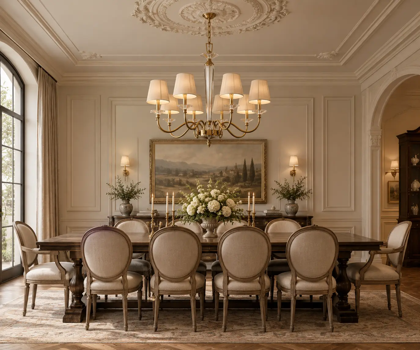 Heirloom-8-Light-Bespoke-Chandelier-Heritage-Formal-Dining-Rooms-French-Manor-Suites Heirloom-8-Light-Bespoke-Chandelier-Heritage-Formal-Dining-Rooms-French-Manor-Suites