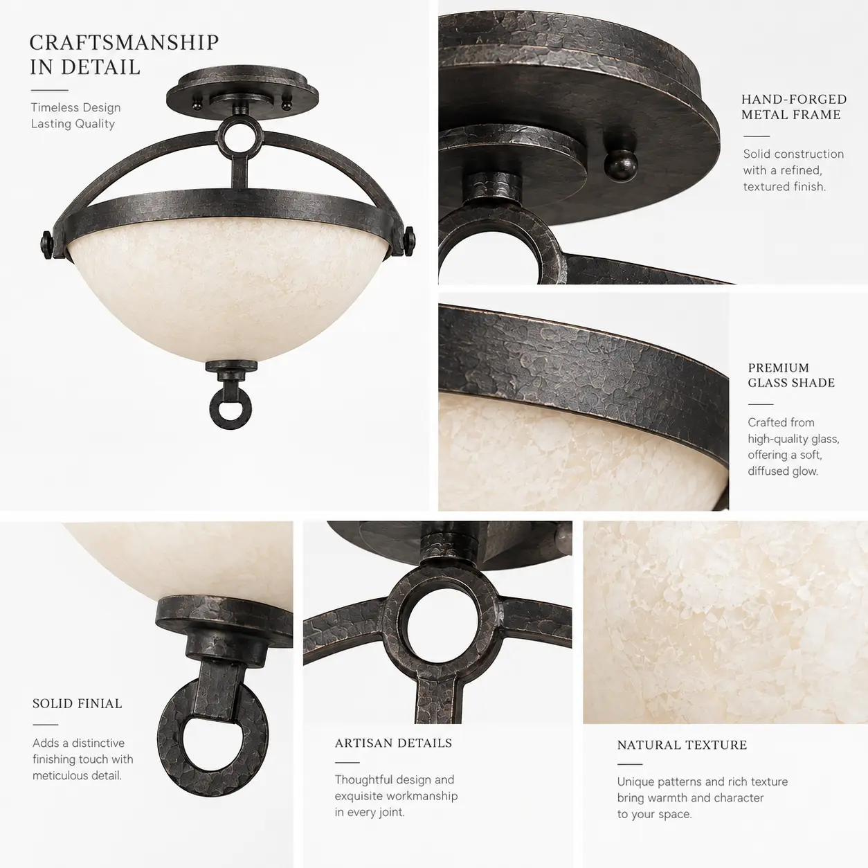 Heritage-Bronze-Artisan-3-Light-Semi-Flush-Mount-Pendant-2 Heritage-Bronze-Artisan-3-Light-Semi-Flush-Mount-Pendant-2
