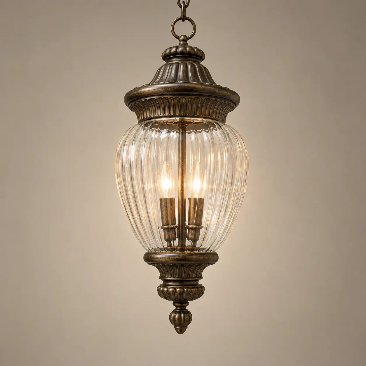 Heritage-Ribbed-Glass-2-Light-Outdoor-Pendant-3 Heritage-Ribbed-Glass-2-Light-Outdoor-Pendant-3