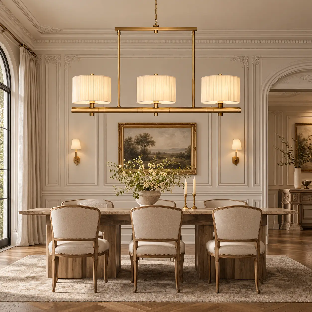 Horizon-Muse-3-Light-Linear-Island-Pendant-Neoclassical-French-Chic-Interiors Horizon-Muse-3-Light-Linear-Island-Pendant-Neoclassical-French-Chic-Interiors