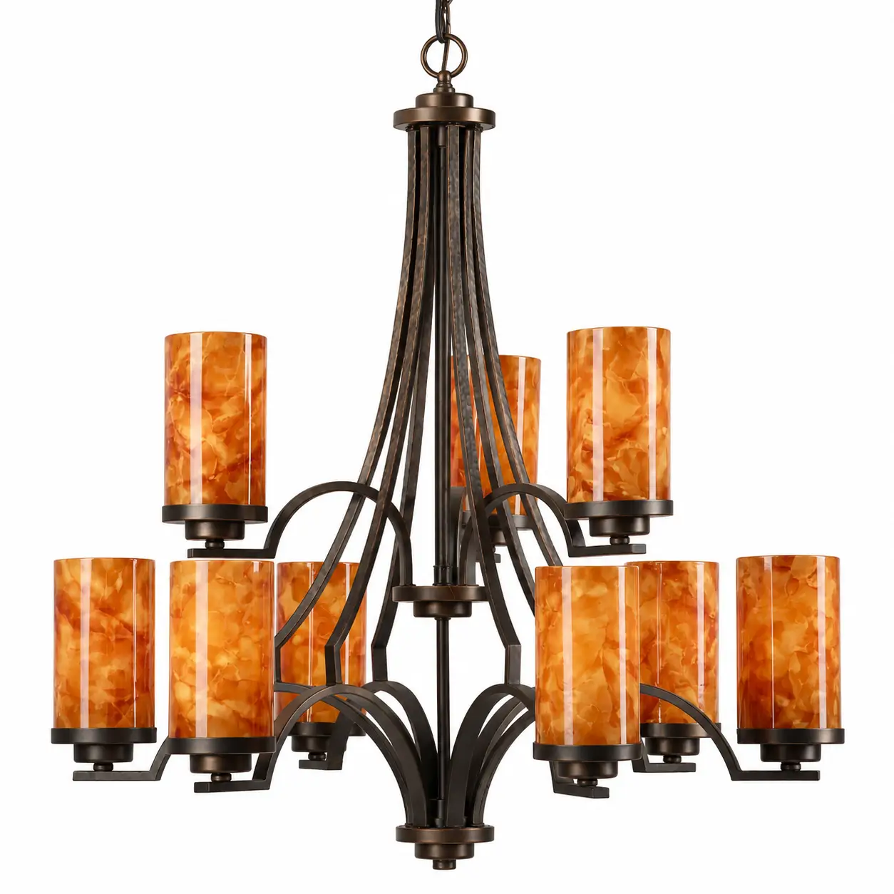 Ignis-Grand-Tiered-9-Light-Chandelier-1 Ignis-Grand-Tiered-9-Light-Chandelier-1