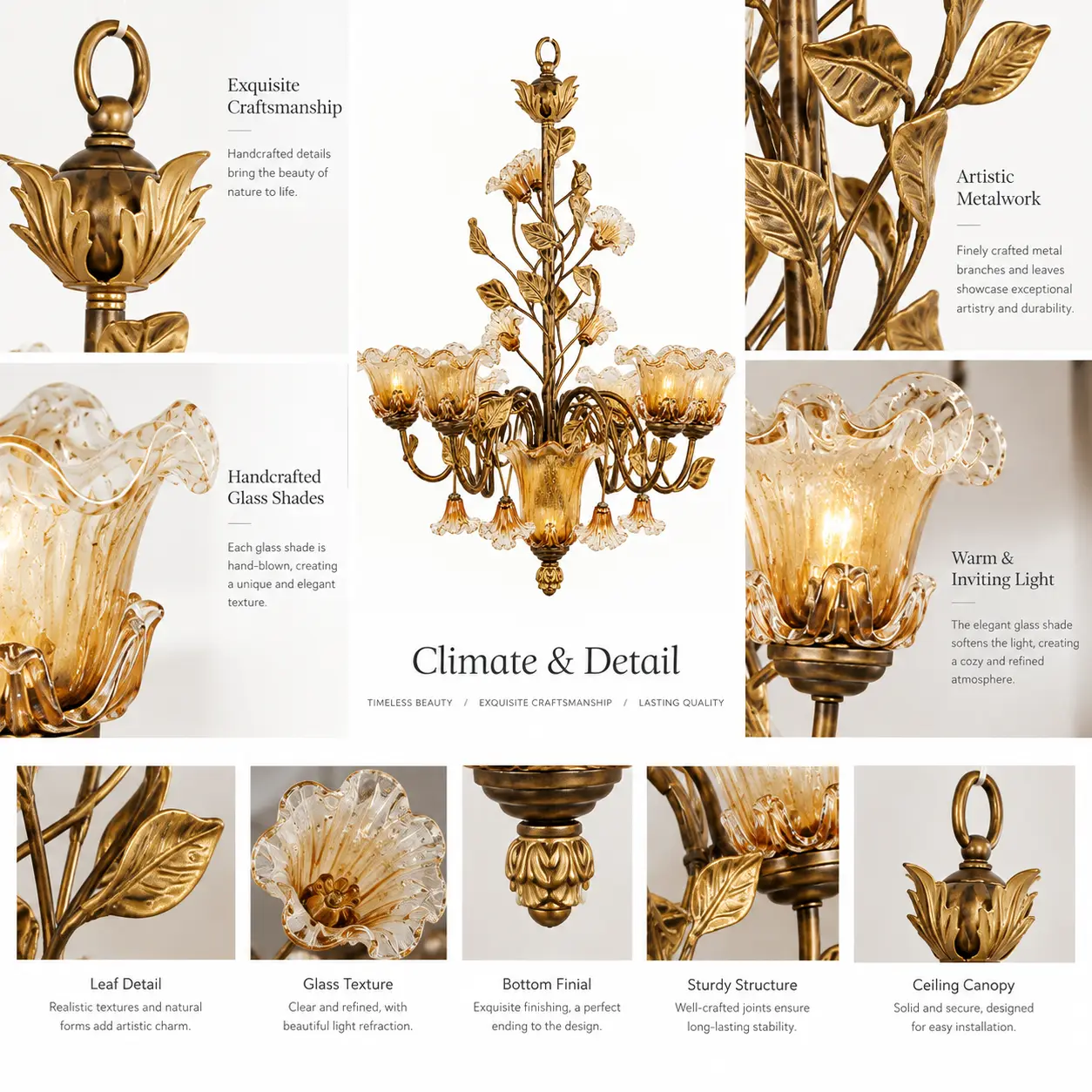 Imperial-Floral-7-Light-Antique-Gold-Chandelier-with-Handcrafted-Glass-Shades-2 Imperial-Floral-7-Light-Antique-Gold-Chandelier-with-Handcrafted-Glass-Shades-2