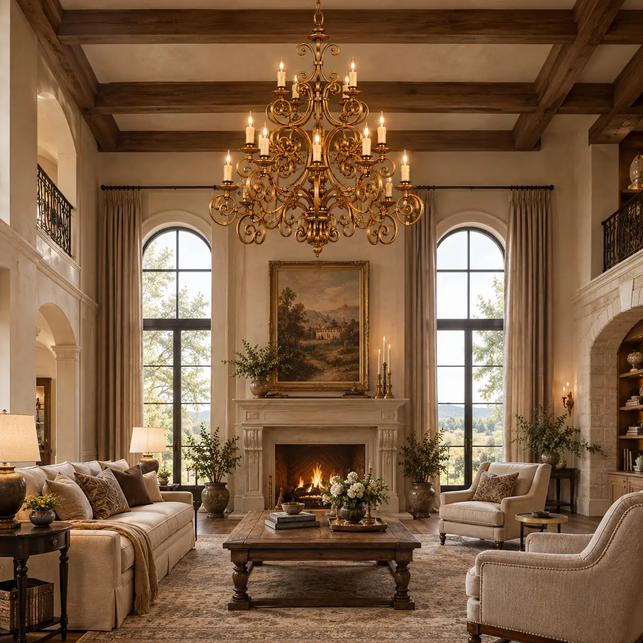 Imperial-Forge-Two-Tier-12-Light-Hand-Forged-Chandelier-in-Antique-Gold-Finish-French-Manor-Transitional-Great-Rooms Imperial-Forge-Two-Tier-12-Light-Hand-Forged-Chandelier-in-Antique-Gold-Finish-French-Manor-Transitional-Great-Rooms