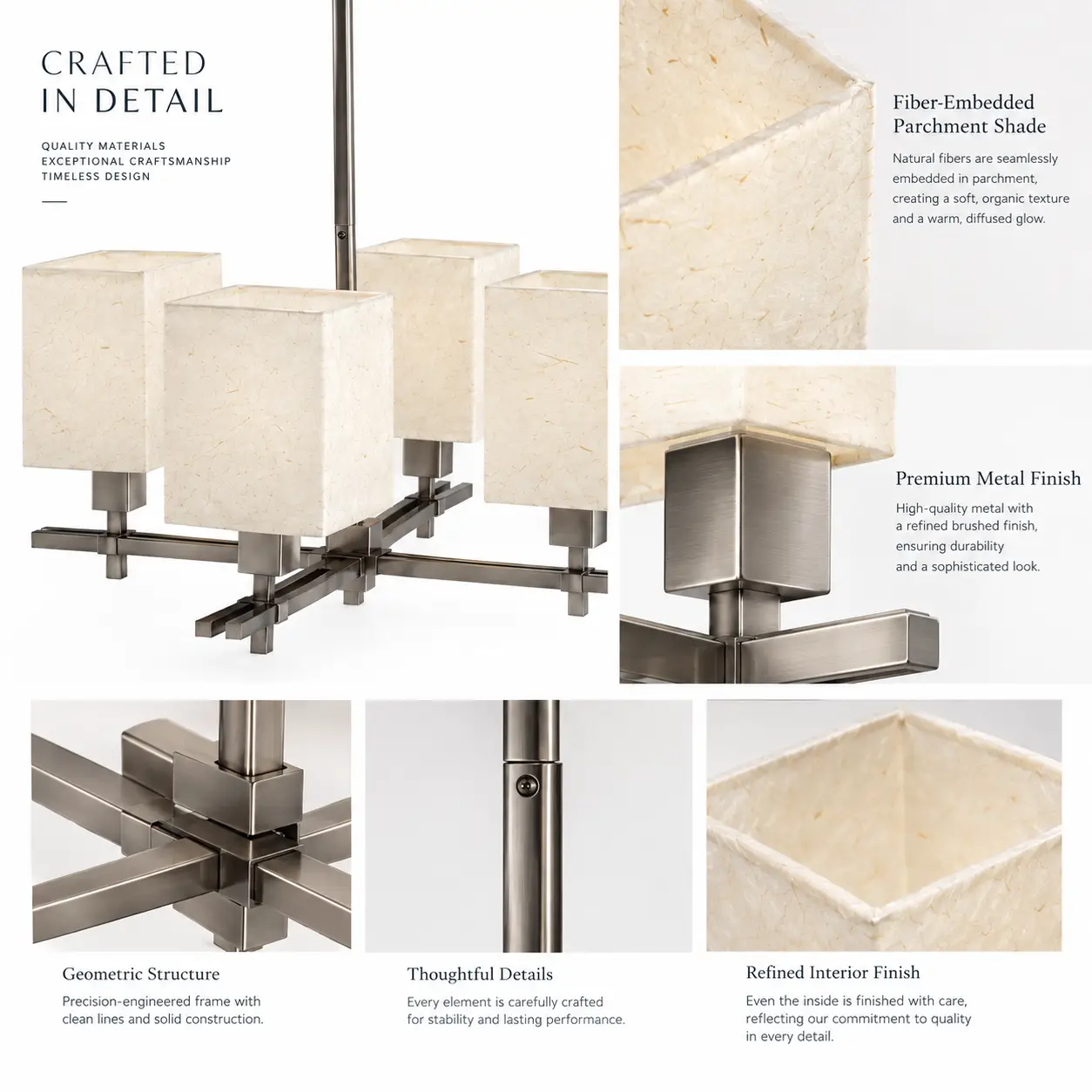 Kyoto-Lattice-4-Light-Geometric-Chandelier-with-Fiber-Embedded-Parchment-Shades-2 Kyoto-Lattice-4-Light-Geometric-Chandelier-with-Fiber-Embedded-Parchment-Shades-2