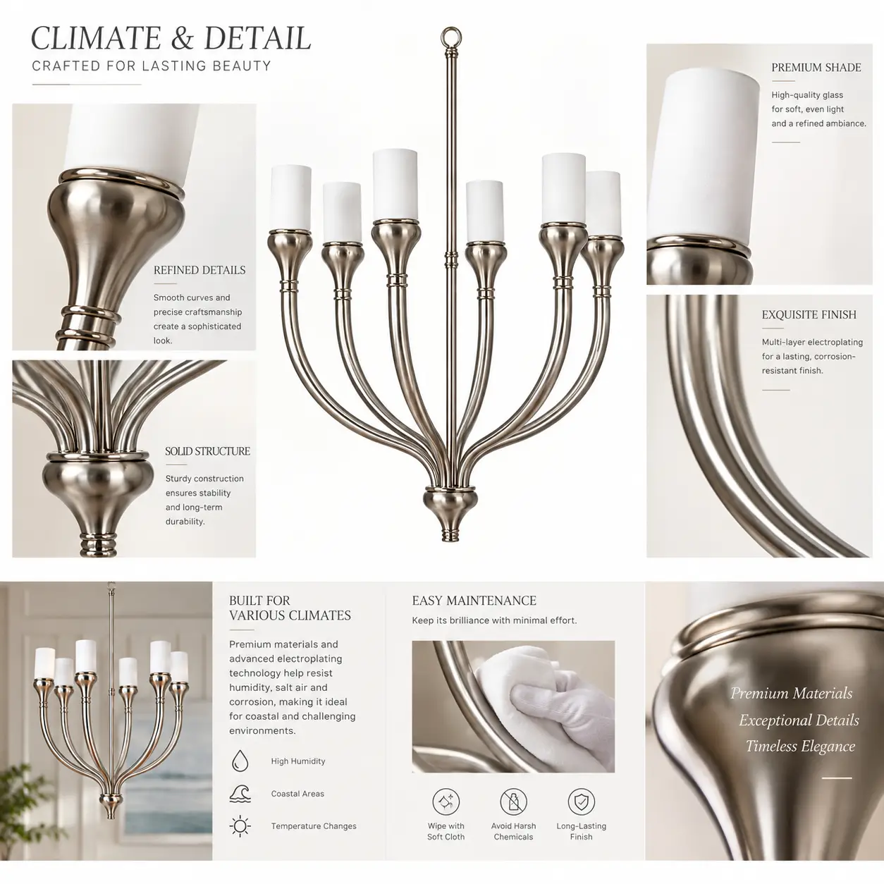 Luminor-Contemporary-6-Light-Pendant-Chandelier-2 Luminor-Contemporary-6-Light-Pendant-Chandelier-2