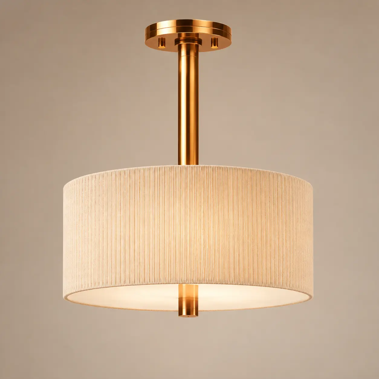 Luminos-Copper-Solstice-3-Light-Semi-Flush-Drum-Pendant-3 Luminos-Copper-Solstice-3-Light-Semi-Flush-Drum-Pendant-3