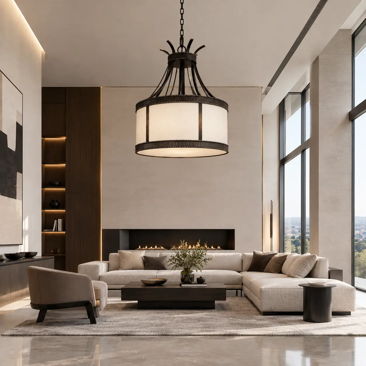Metropolitan-Aura-7-Light-Drum-Pendant-Contemporary-Minimalist-Spaces Metropolitan-Aura-7-Light-Drum-Pendant-Contemporary-Minimalist-Spaces