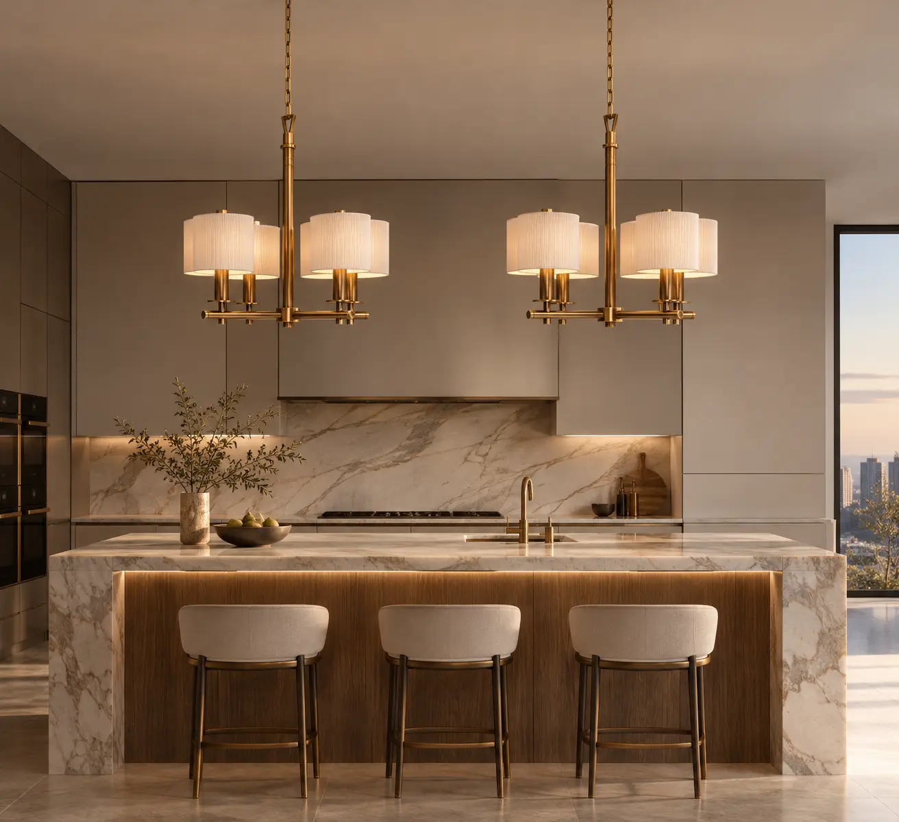 Mid-Century-Radiance-4-Light-Spoke-Pendant-Modern-Luxury-Executive-Kitchen-Islands Mid-Century-Radiance-4-Light-Spoke-Pendant-Modern-Luxury-Executive-Kitchen-Islands