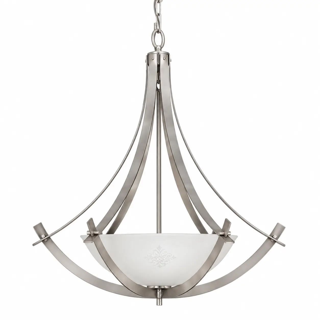 Modern-Brushed-Nickel-3-Light-Pendant-with-Etched-Glass-Bowl-1 Modern-Brushed-Nickel-3-Light-Pendant-with-Etched-Glass-Bowl-1