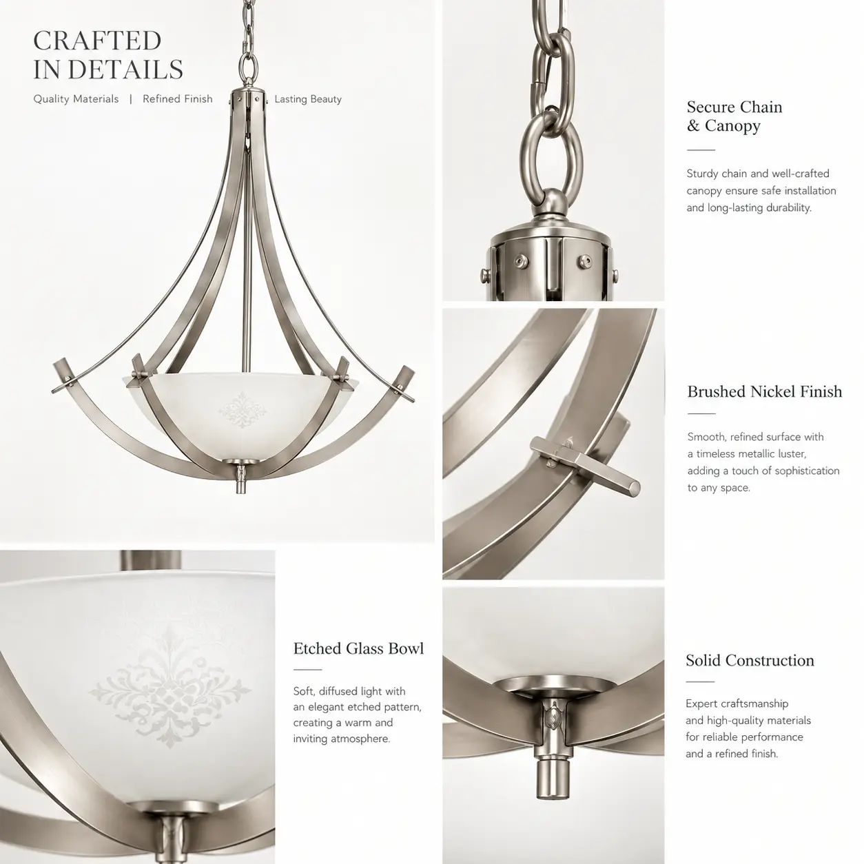 Modern-Brushed-Nickel-3-Light-Pendant-with-Etched-Glass-Bowl-2 Modern-Brushed-Nickel-3-Light-Pendant-with-Etched-Glass-Bowl-2