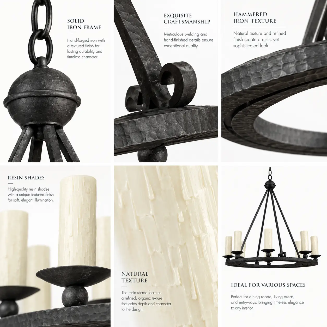 Monastery-Ring-Wrought-Iron-8-Light-Chandelier-2 Monastery-Ring-Wrought-Iron-8-Light-Chandelier-2