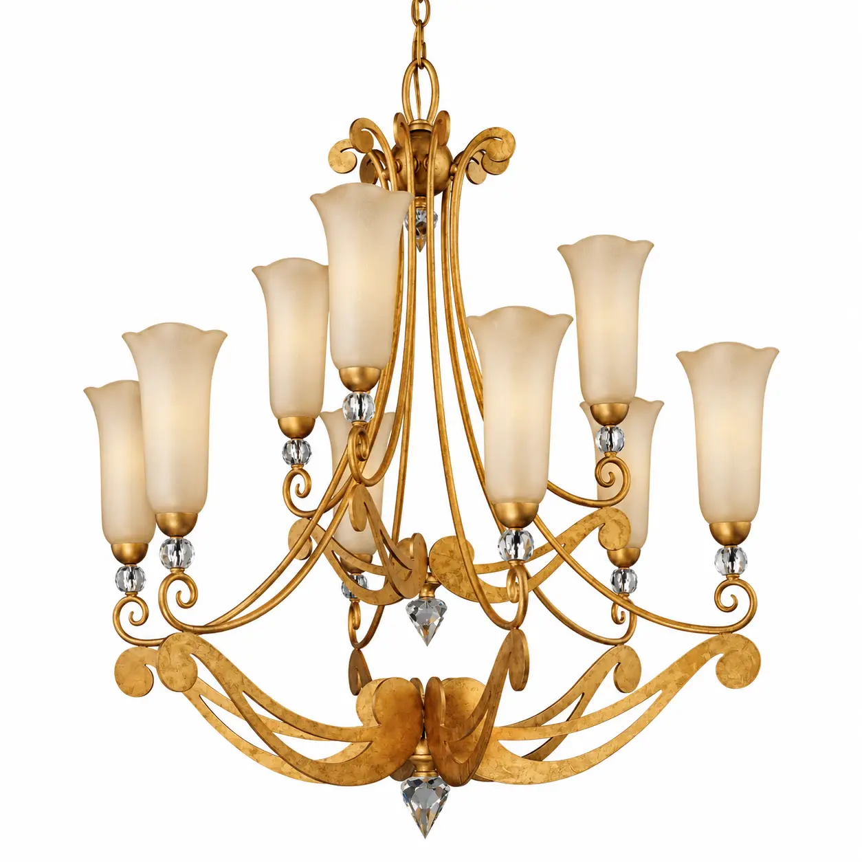 Regal-Bloom-Two-Tier-9-Light-Chandelier-1 Regal-Bloom-Two-Tier-9-Light-Chandelier-1