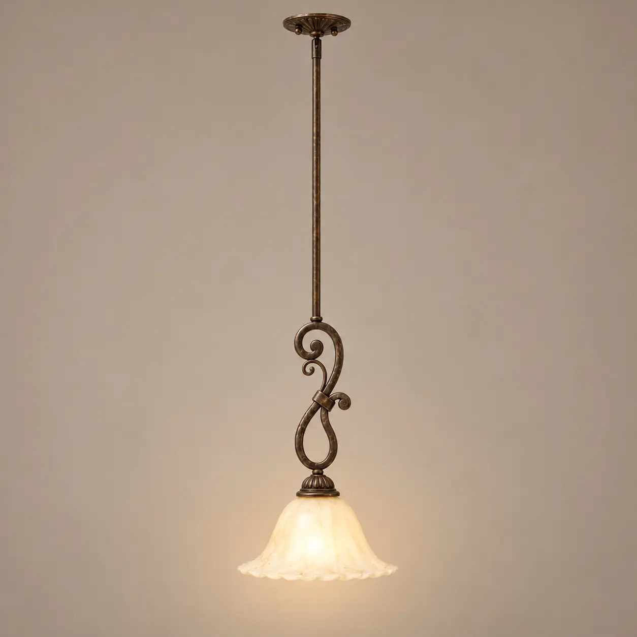 Tuscan-Scroll-1-Light-Single-Pendant-3 Tuscan-Scroll-1-Light-Single-Pendant-3