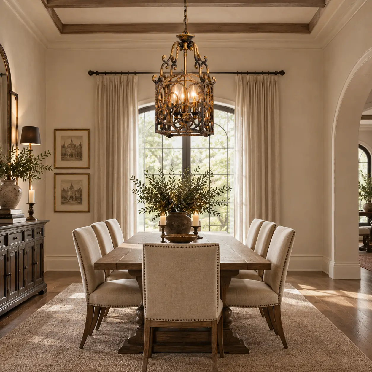 Tuscany-Lantern-Cage-3-Light-Pendant-Transitional-Dining-Boutique-Hotels Tuscany-Lantern-Cage-3-Light-Pendant-Transitional-Dining-Boutique-Hotels
