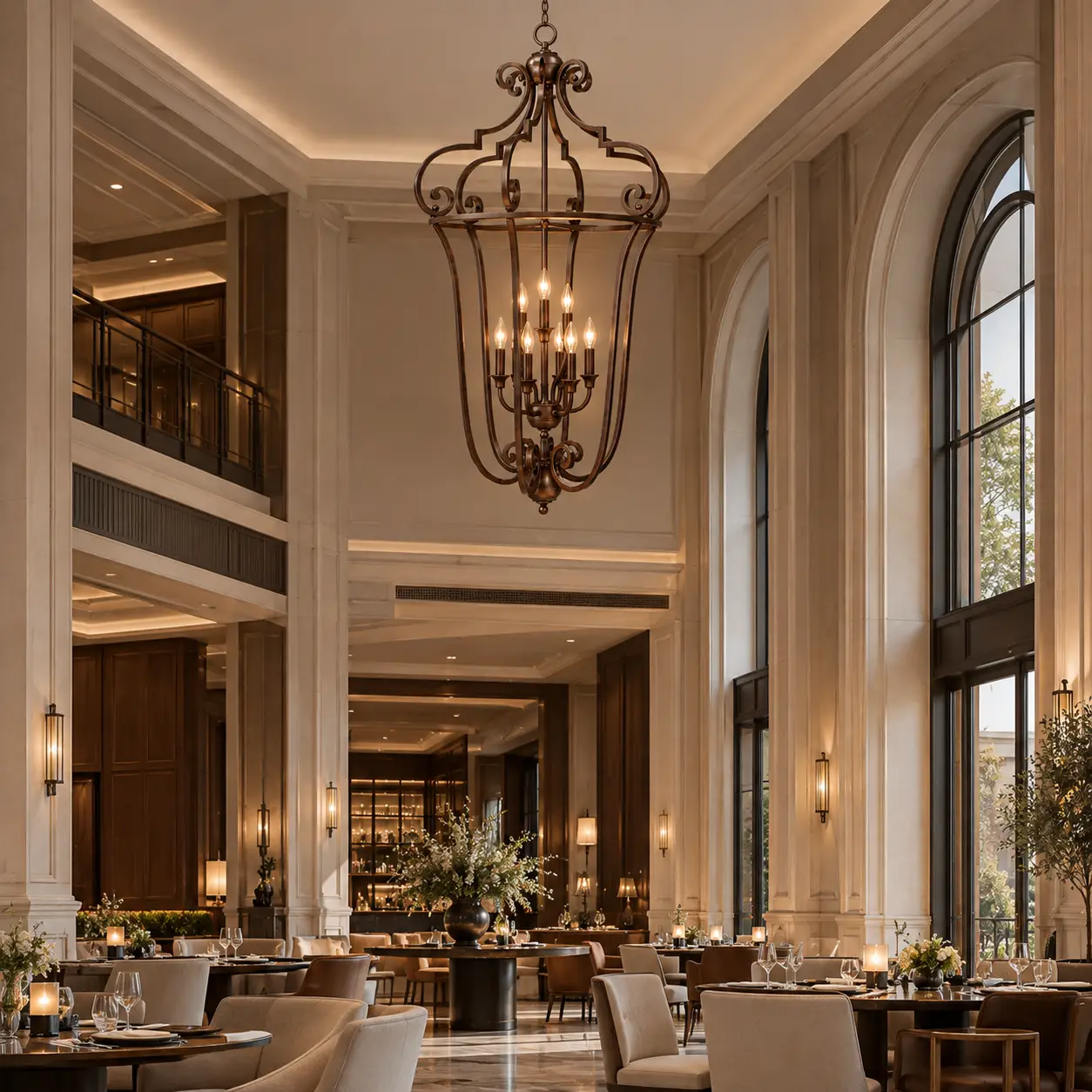 Venezia-2-Tier-9-Light-Handcrafted-Metal-Pendant-Upscale-Hospitality-Lobbies-Dining Venezia-2-Tier-9-Light-Handcrafted-Metal-Pendant-Upscale-Hospitality-Lobbies-Dining