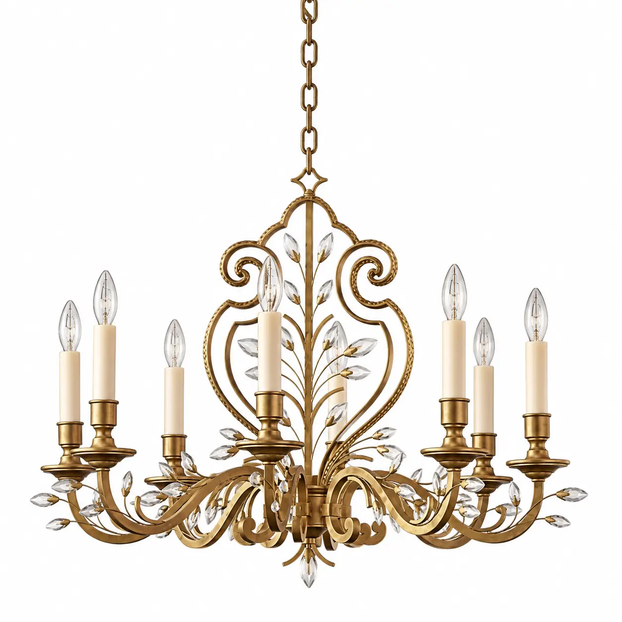 Veridian-Bloom-8-Light-Bespoke-Chandelier-1 Veridian-Bloom-8-Light-Bespoke-Chandelier-1